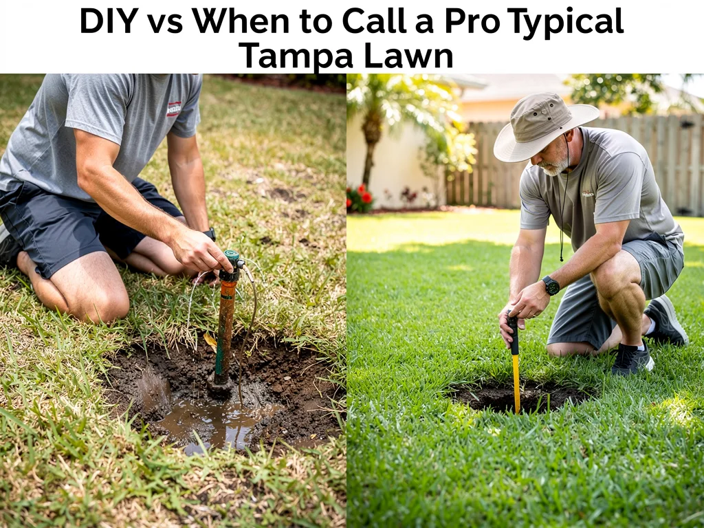 DIY vs When to Call a Pro for a Typical Tampa Lawn
